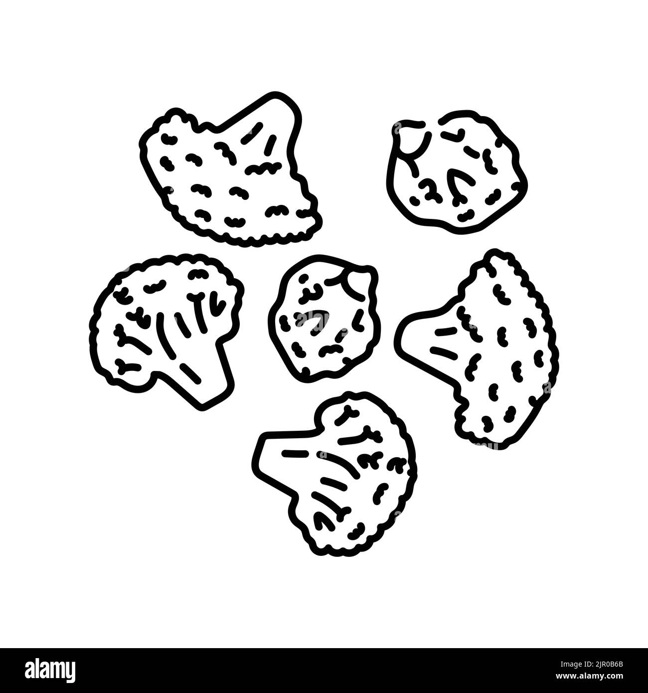 Broccoli color line icon. Natural vegetable Stock Vector Image & Art ...