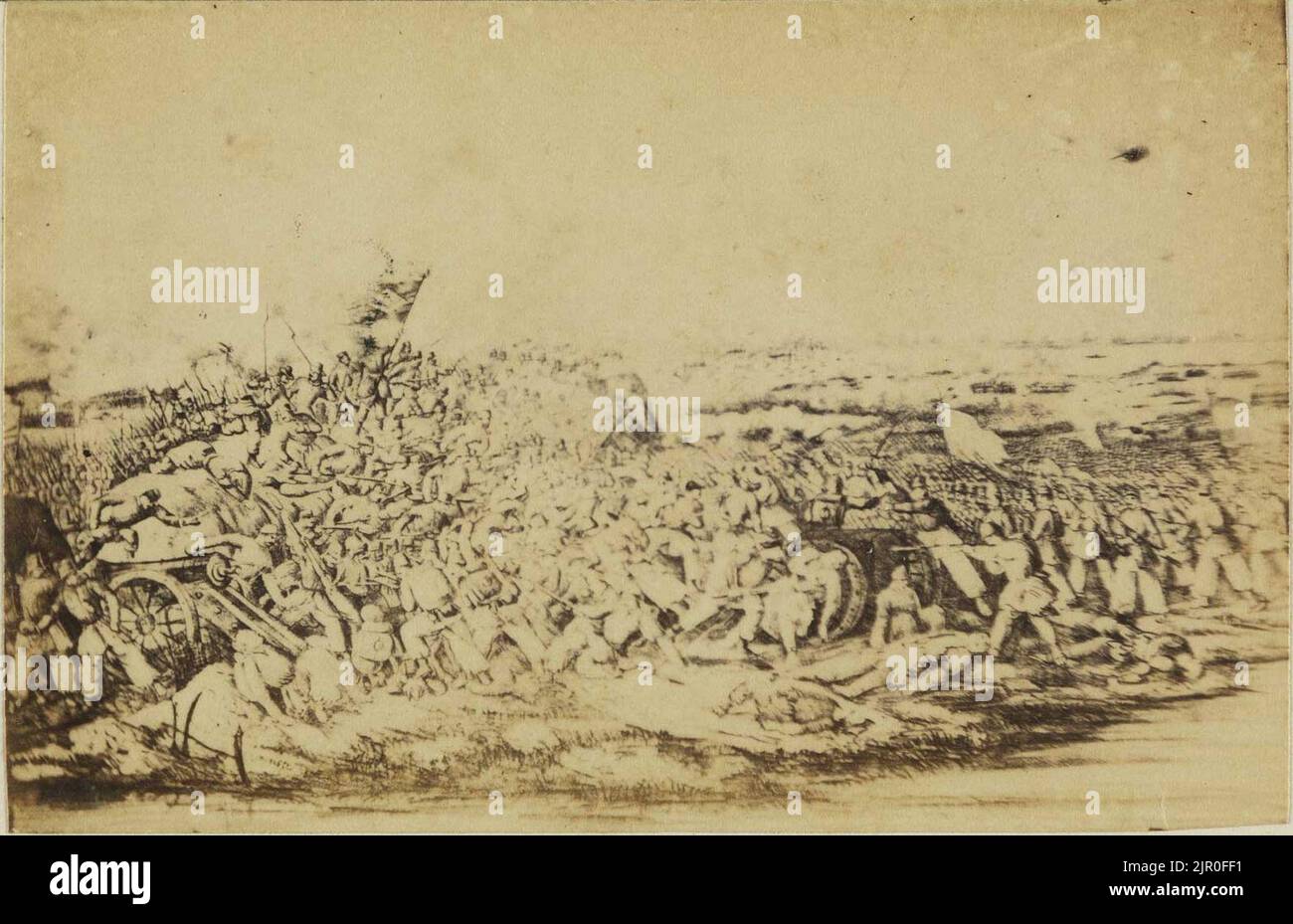 Tomada de Itapirú em 16 de Abril de 1868 Stock Photo