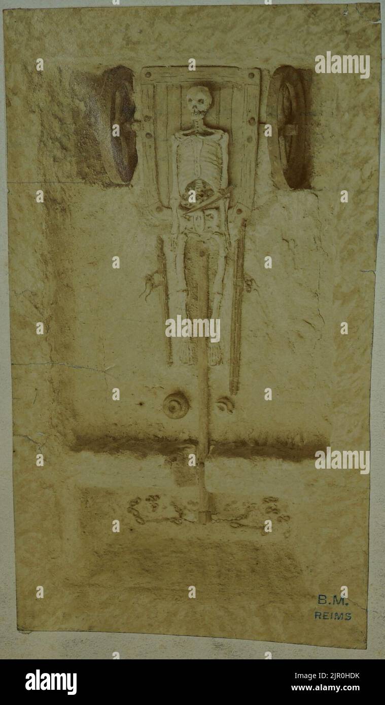 Tombe a char Somme Bionne 06119 Stock Photo Alamy