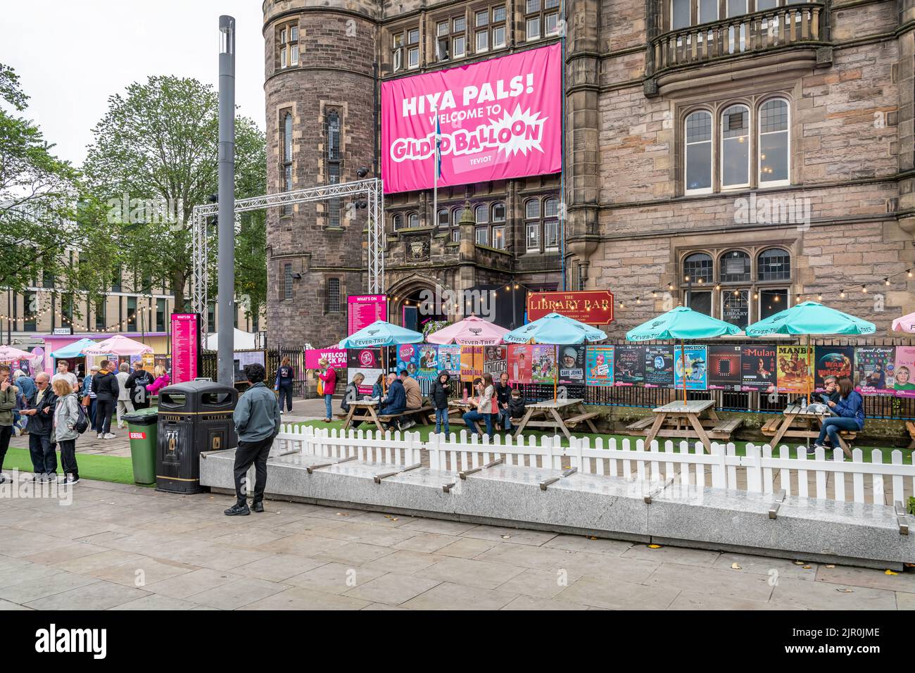 Entrance To The Gilded Balloon Edinburgh Fringe Festival Venue Number Entrance To The Gilded Balloon Edinburgh Fringe Festival Venue Number