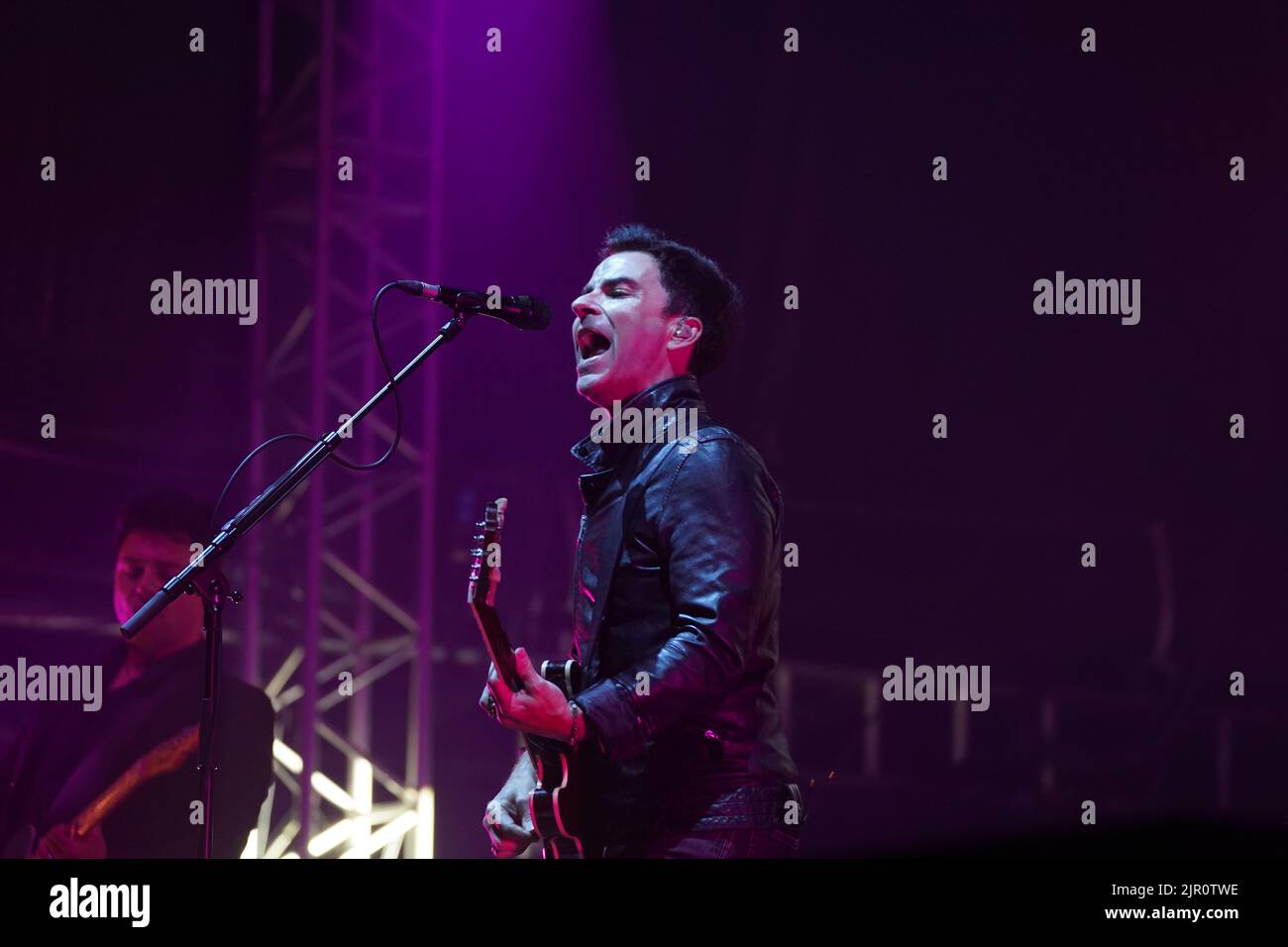 The Stereophonics perform on the main stage during the Hardwick Live Festival at Hardwick Country Park in Sedgefield, Stockton-on-Tees. Picture date: Saturday August 20, 2022. Stock Photo
