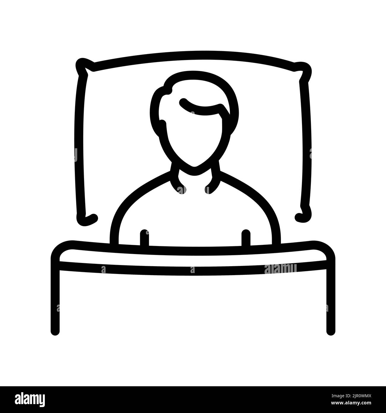 Bed Rest Line Icon Routine Stock Vector Image Art Alamy determination-meaning-in-tamil