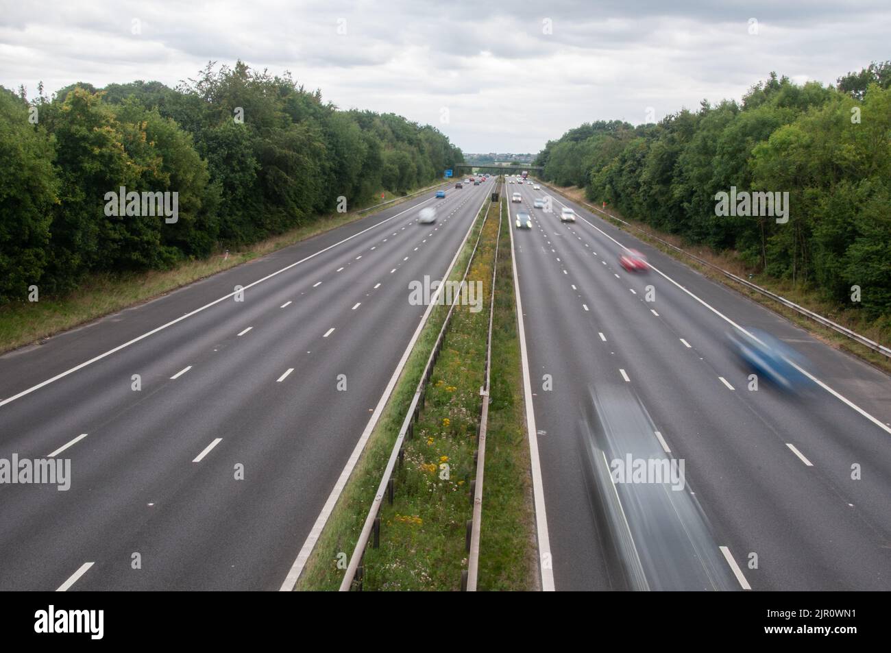 Around the UK - M61 looking South from Babylon Lane, Rivington, Greater ...