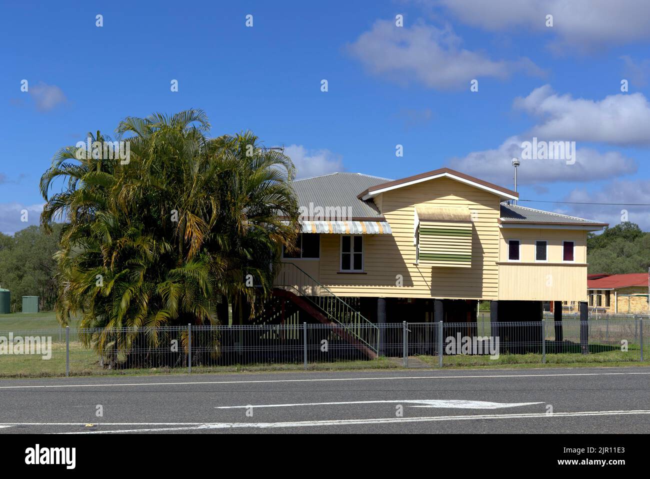Classic residential house in Miriam Vale Queensland Australia Stock