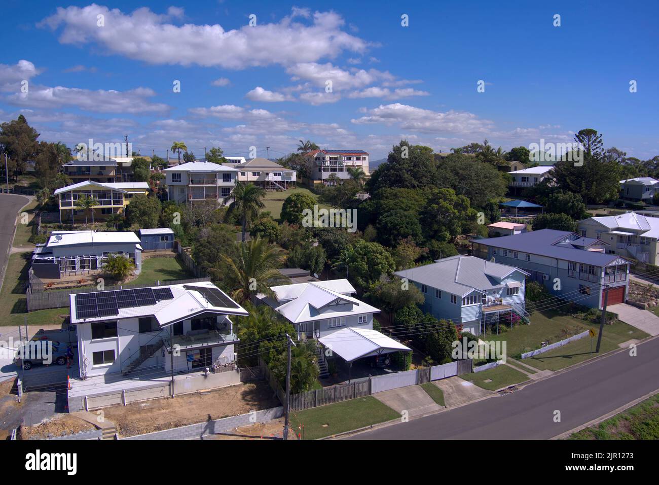 Aerial of Gladstone Queensland Australia Stock Photo Alamy