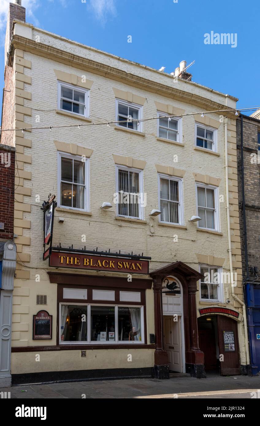 The Black Swan public house, Baxtergate, Whitby, North Yorkshire