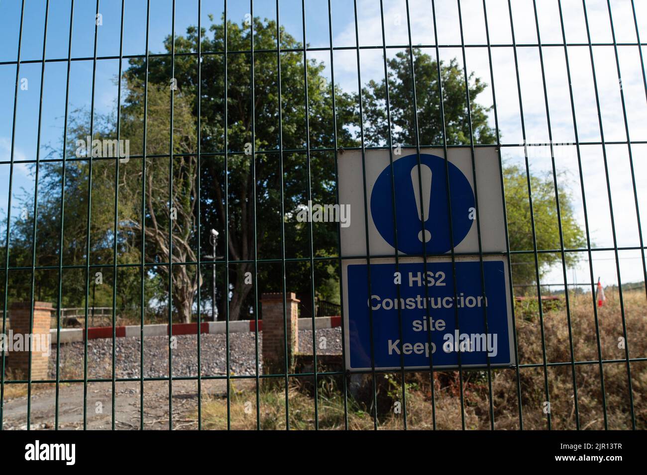 Wendover, Buckinghamshire, UK. 19th August, 2022. The entrance to Road