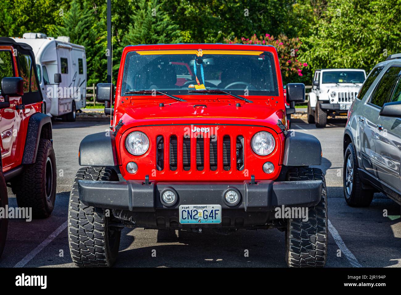 Pigeon TN August 25, 2017 Modified Jeep Wrangler Sport JK