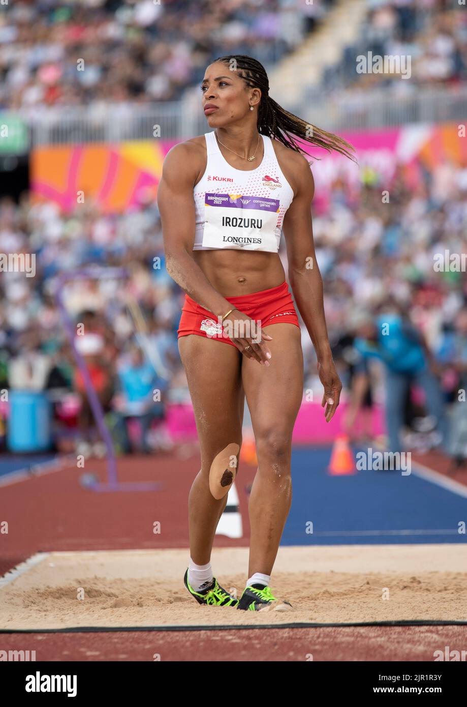 Abigail Irozuru Of England Competing In The Women s Long Jump At The abigail-irozuru-of-england-competing-in-the-women-s-long-jump-at-the