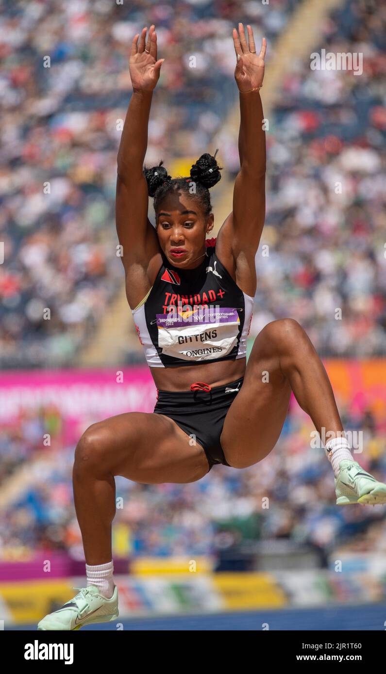 Terry Gittens Tyra Gittens of Trinidad and Tobago competing in the women’s long jump ...