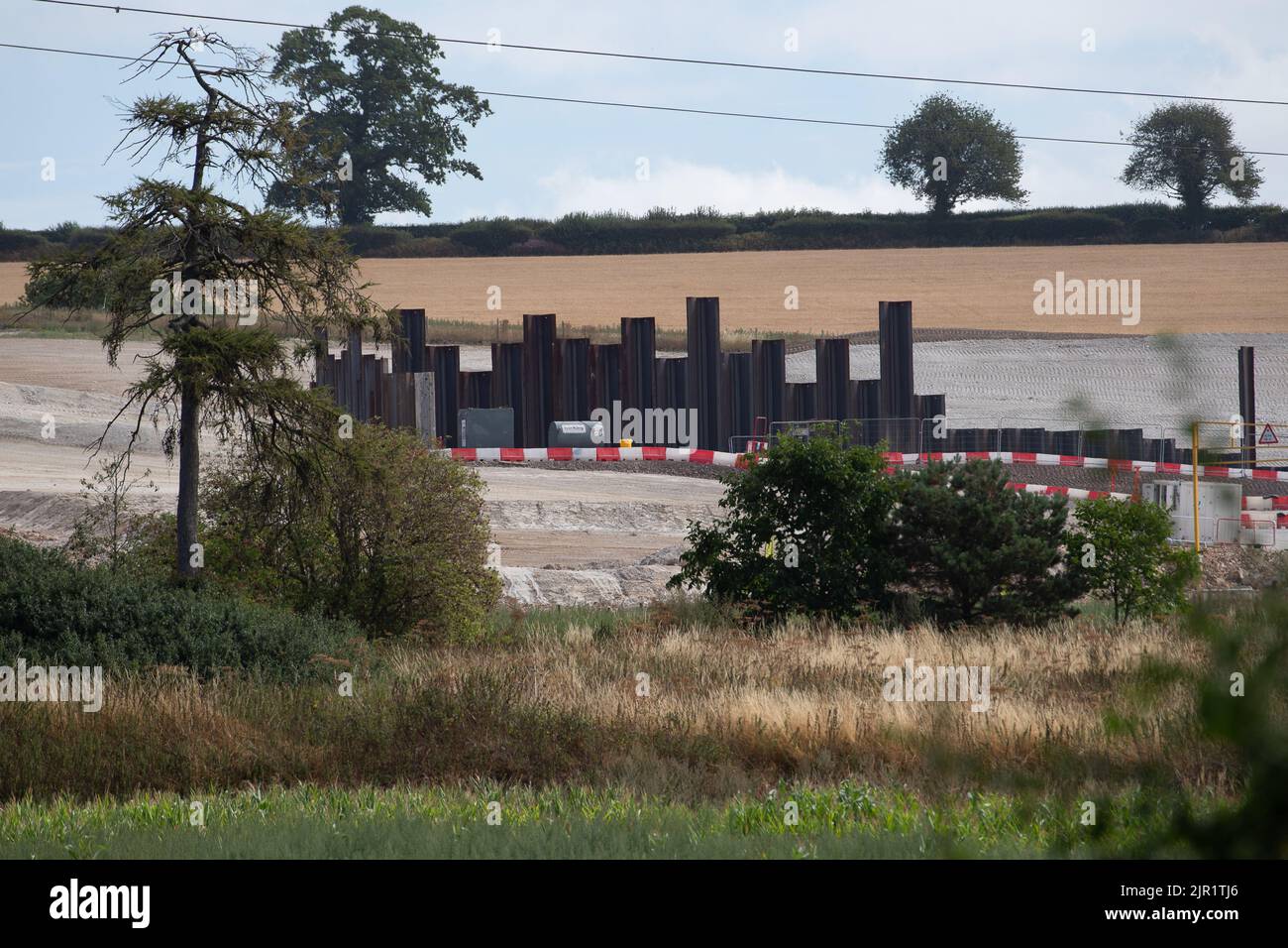 Wendover Dean, Aylesbury, UK. 19th August, 2022. A large part of Durham