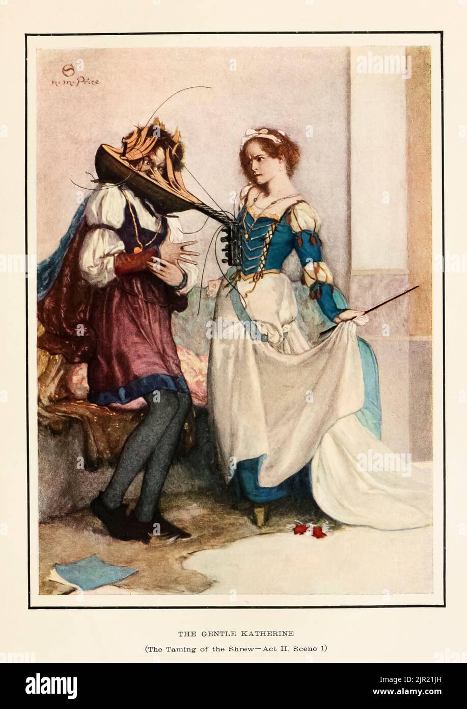 Shakespeare characters illustrations hires stock photography and