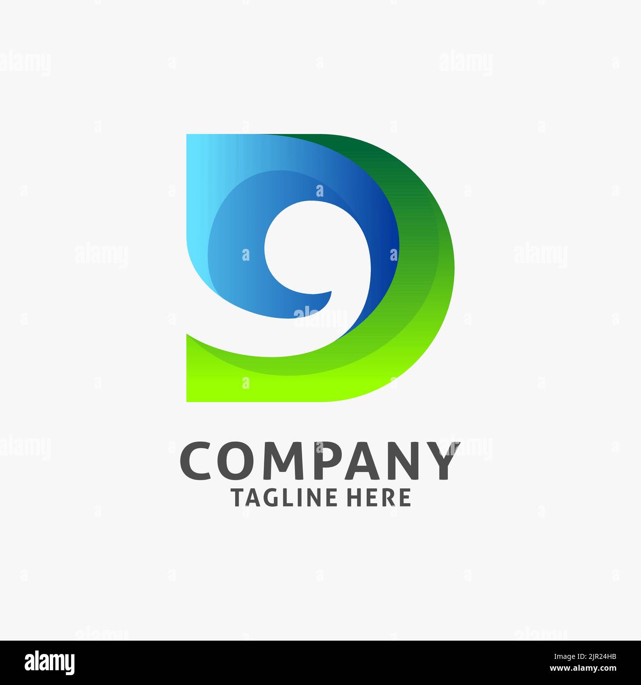 Letter D modern logo design Stock Vector Image & Art - Alamy