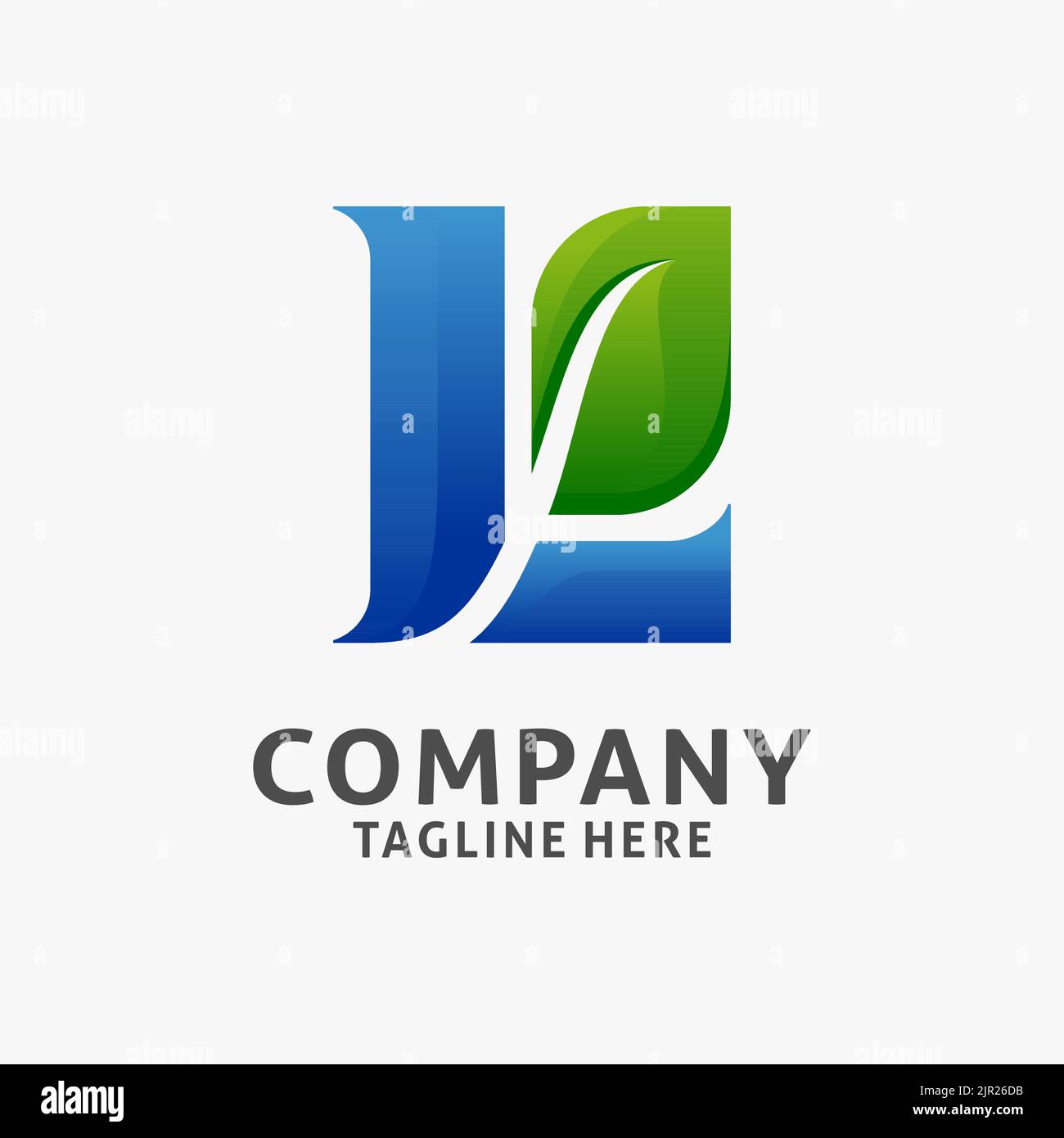 Letter L leaf logo design Stock Vector Image & Art - Alamy