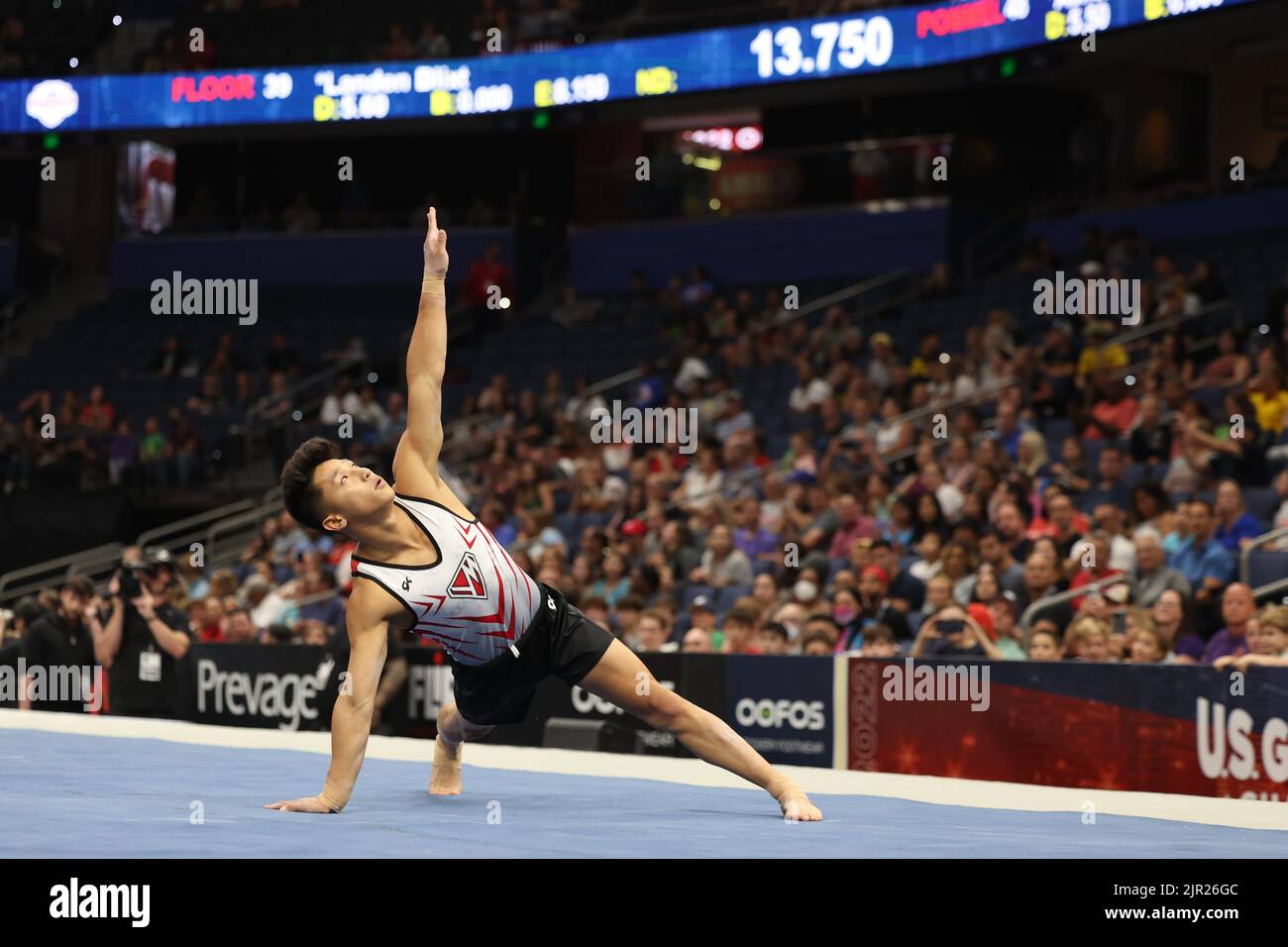 August 20, 2022 Yul Muldauer (5280 Gymnastics) competes during the