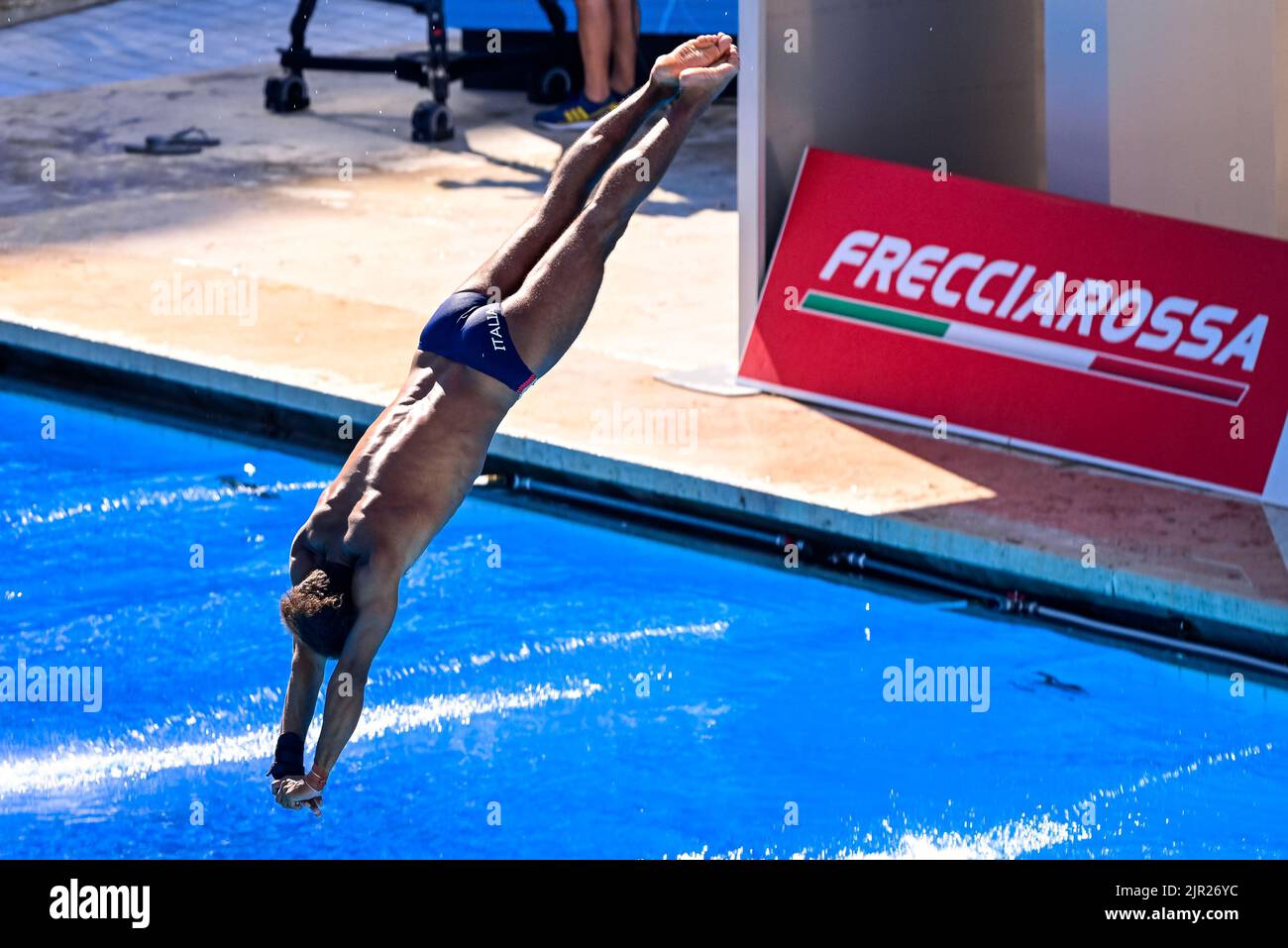 Roma, Italy. 21st Aug, 2022. LARSEN Andreas Sargent ITA ITALY10m