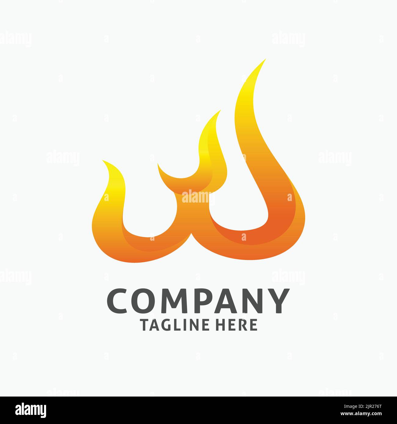 Letter W fire logo design Stock Vector Image & Art - Alamy