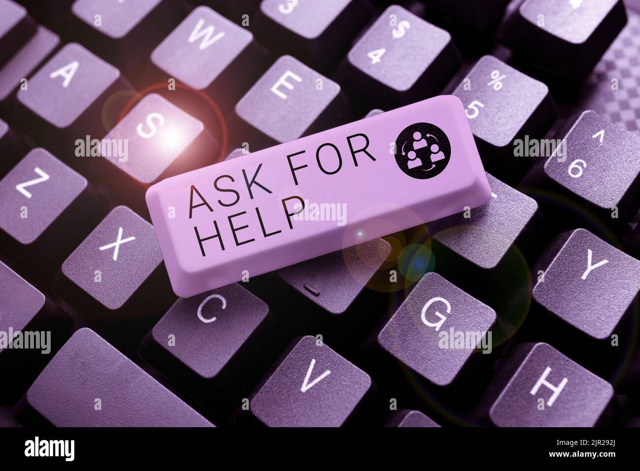 Inspiration showing sign Ask For Help. Conceptual photo Request to