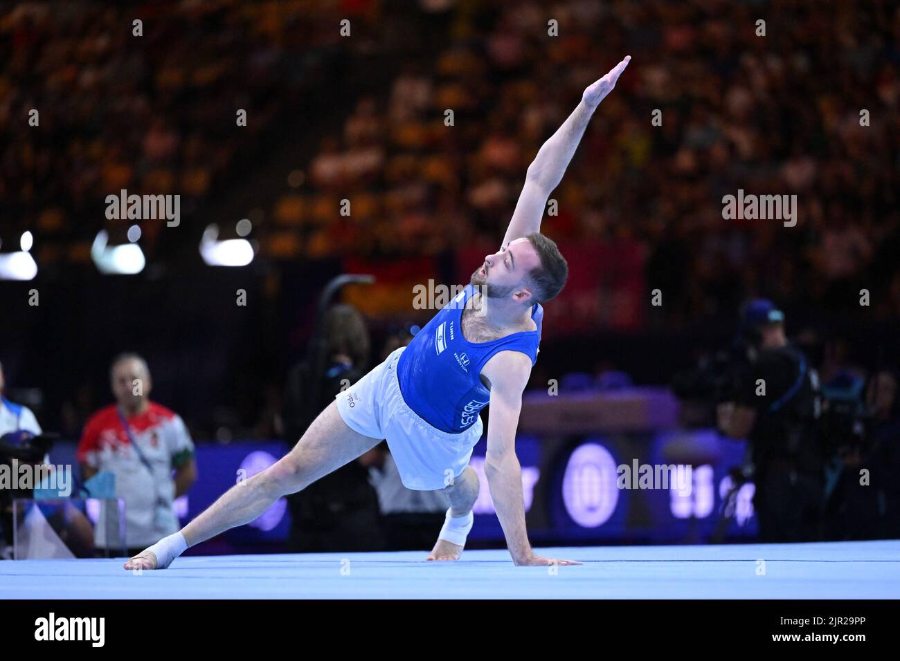 Olympiahalle, Munich, Germany, August 21, 2022, DOLGOPYAT Artem (ISR