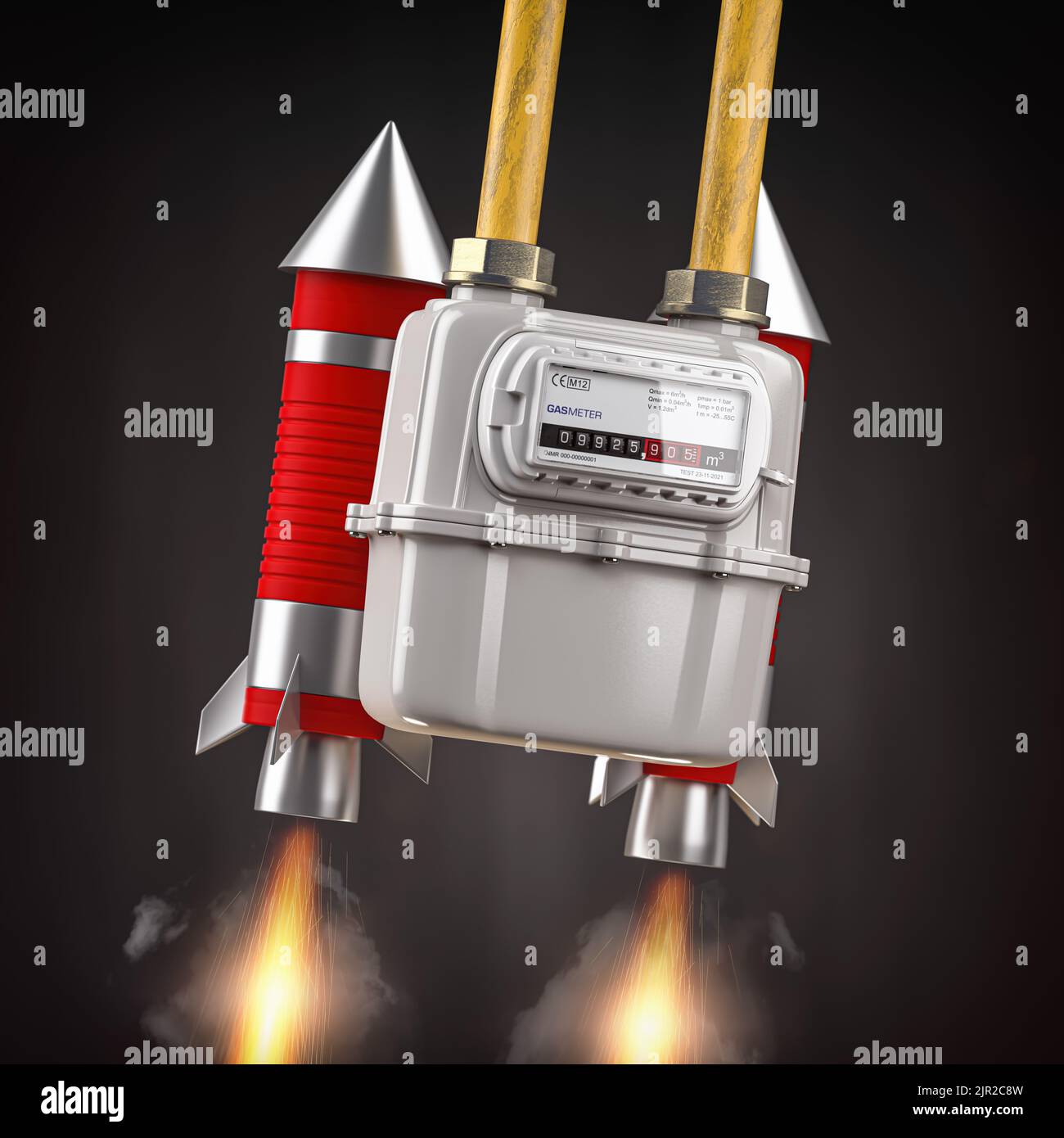 Count Meter For Rockets Residential utility costs hi-res stock photography and images - Alamy