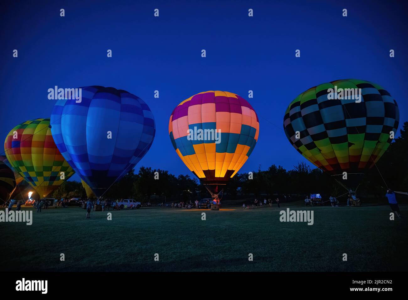 Firelake fireflight balloon festival hires stock photography and