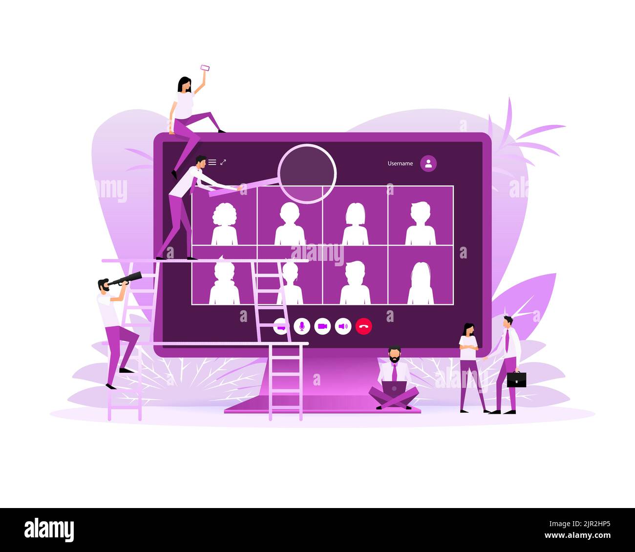 Flat chat people great design for any purposes vector illustration