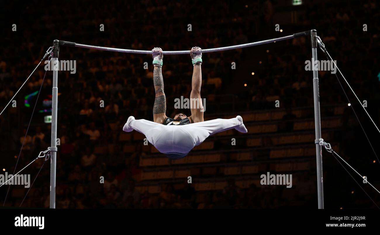 Munich, Germany. 21st Aug, 2022. European Championships, gymnastics