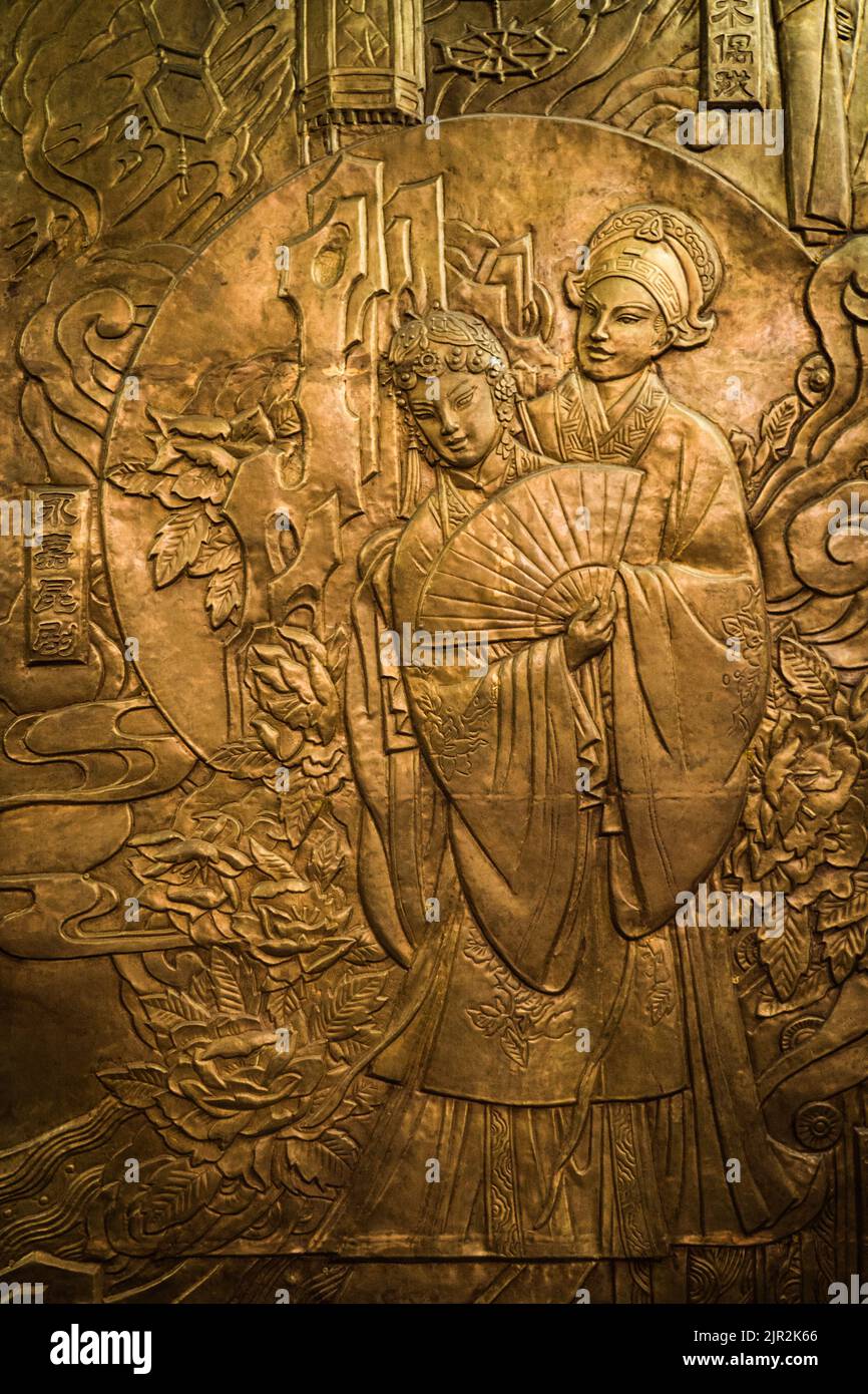 Chinese puppets and art are largely inspired by culture and history ...