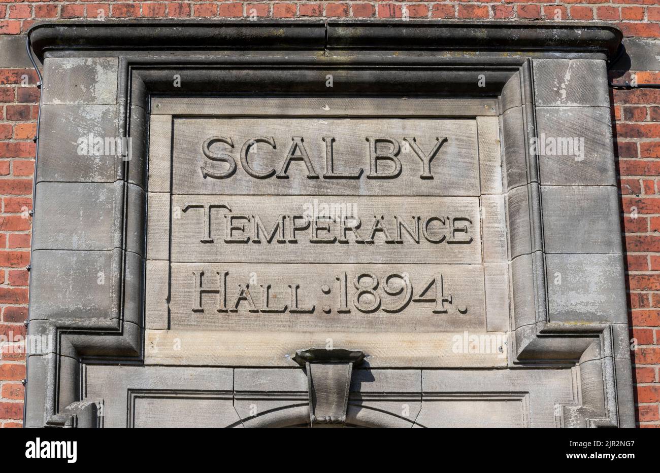 Scalby Temperance Hall, North Street, Scalby, North Yorkshire, England, UK. Stock Photo