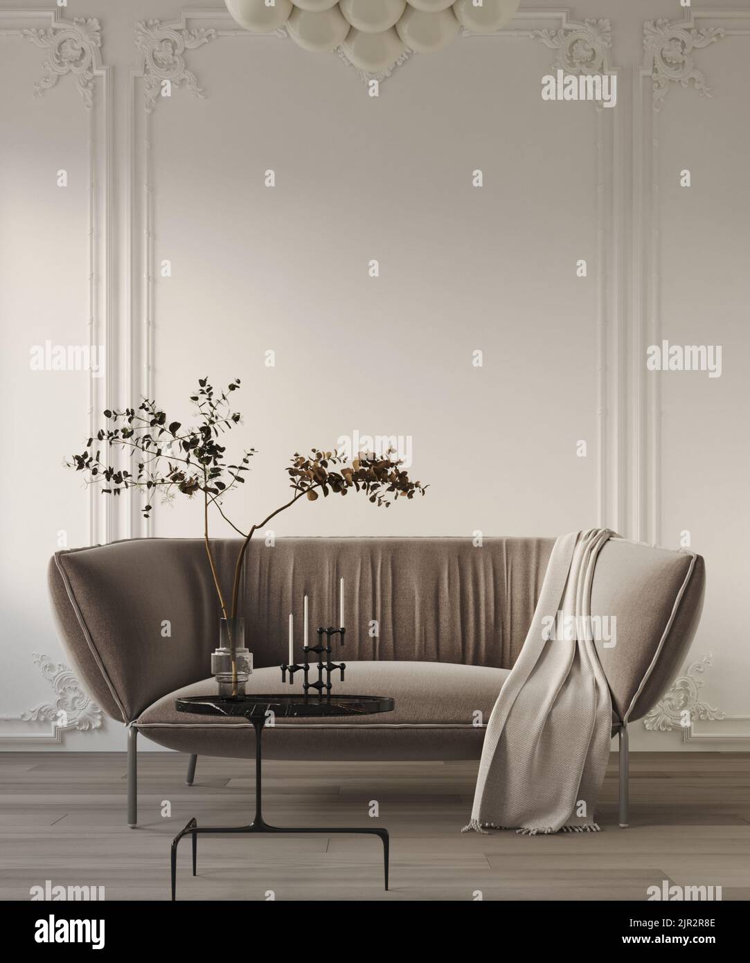 30 Wall Panel Molding Ideas for Elevated, Cozy Walls Anytime - Modern Minimalist Wall Molding