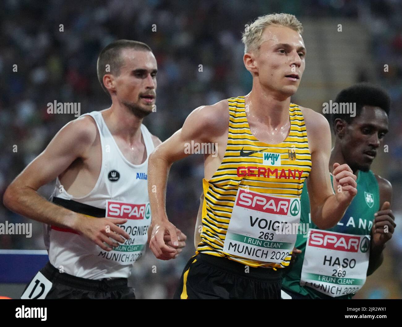 Final 10000 Munich, Germany. 21st Aug, 2022. Athletics: European Championships ...