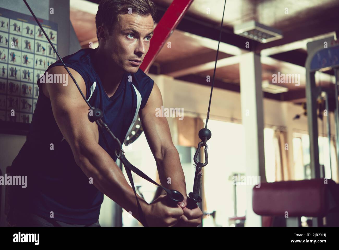 Strong handsome man hi-res stock photography and images - Alamy