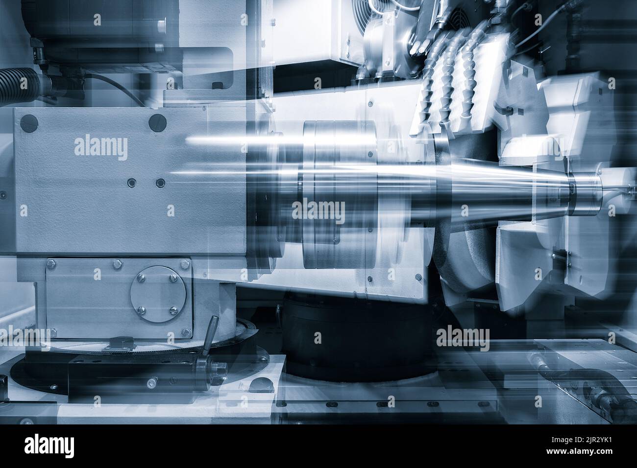 industrial metalworking cutting movement process by milling cutter