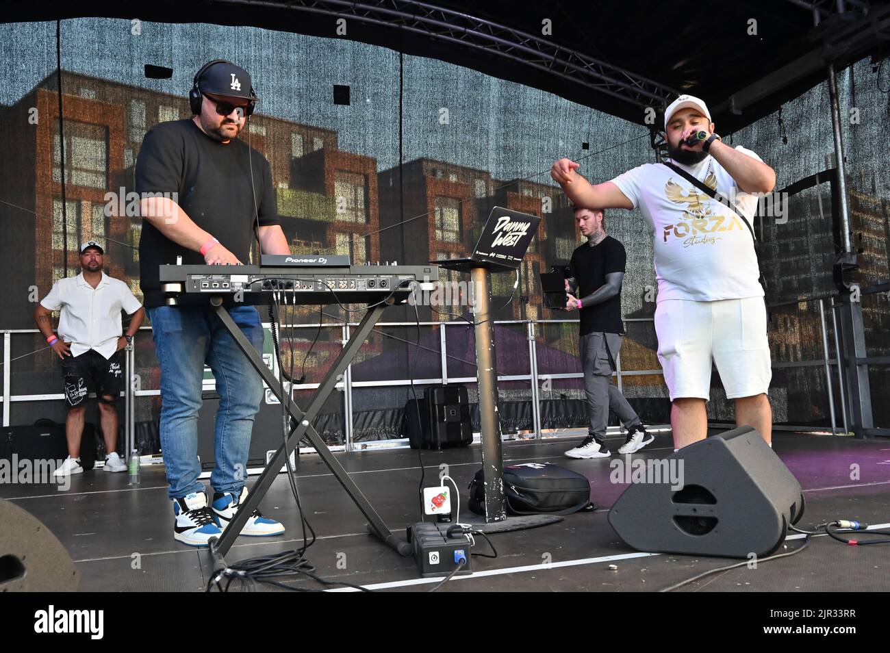 London, UK. 21 August 2022. Danny West performs at the Day 2 ...