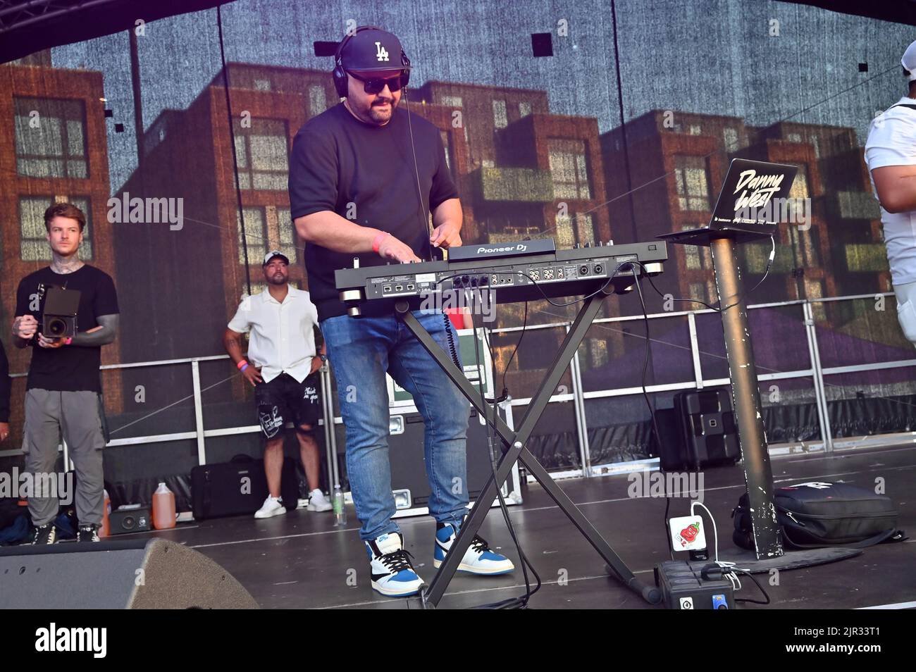 London, UK. 21 August 2022. Danny West performs at the Day 2 ...