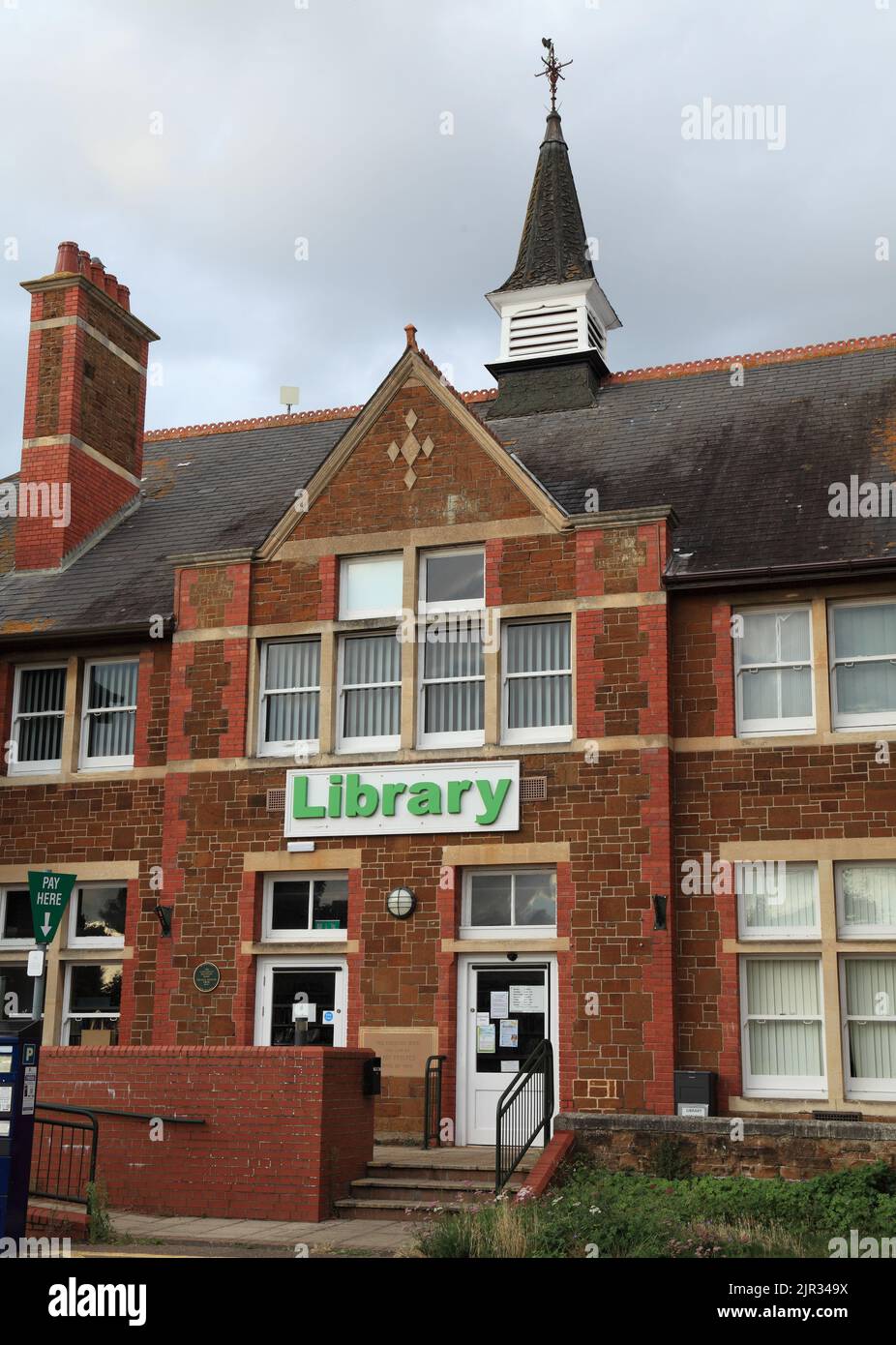 Public Library, lending library, Hunstanton, Norfolk, England Stock