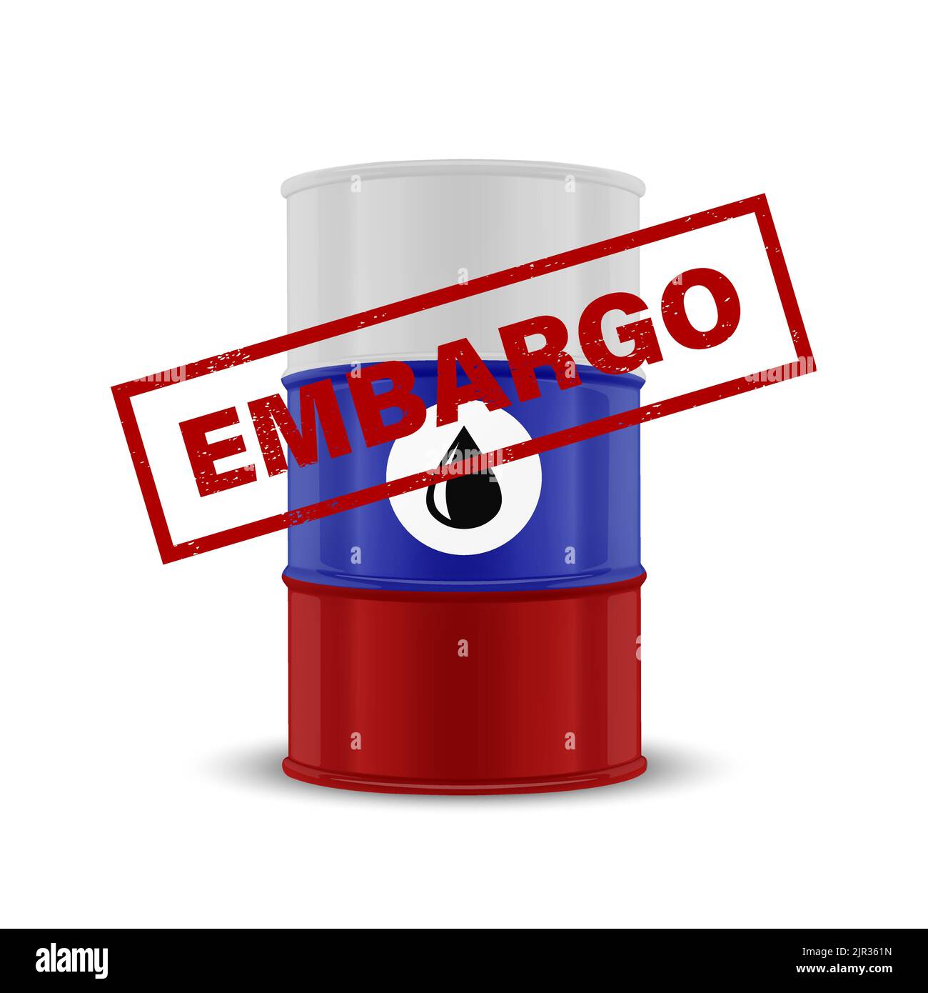Sanctions on oil Stock Vector Images Alamy