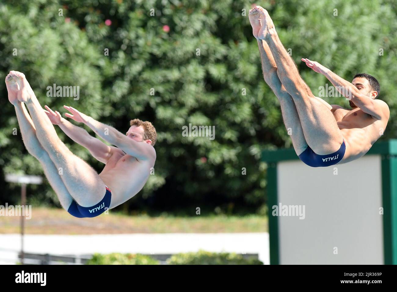 Foro Italico, Rome, Italy. 21st Aug, 2022. European Swimming