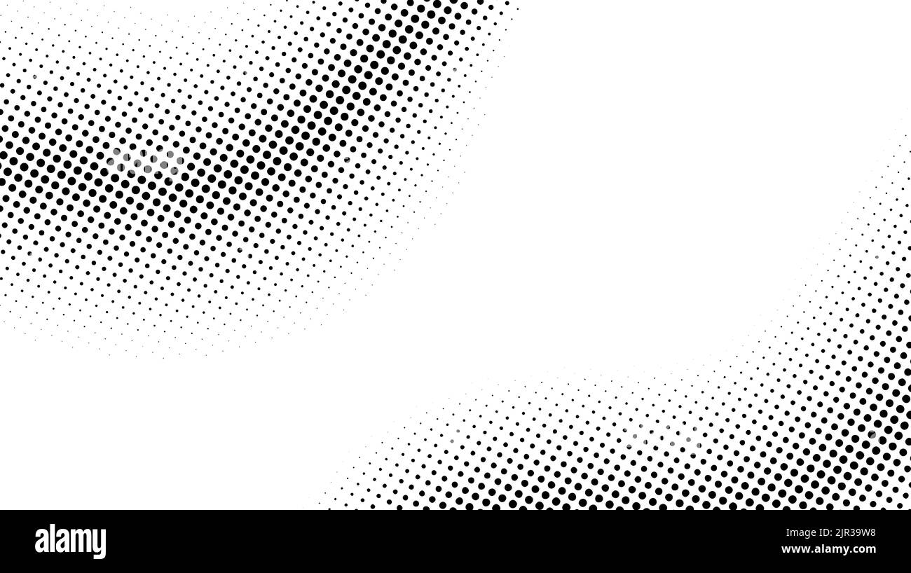 Halftone background. Comic halftone pop art texture. White and black ...