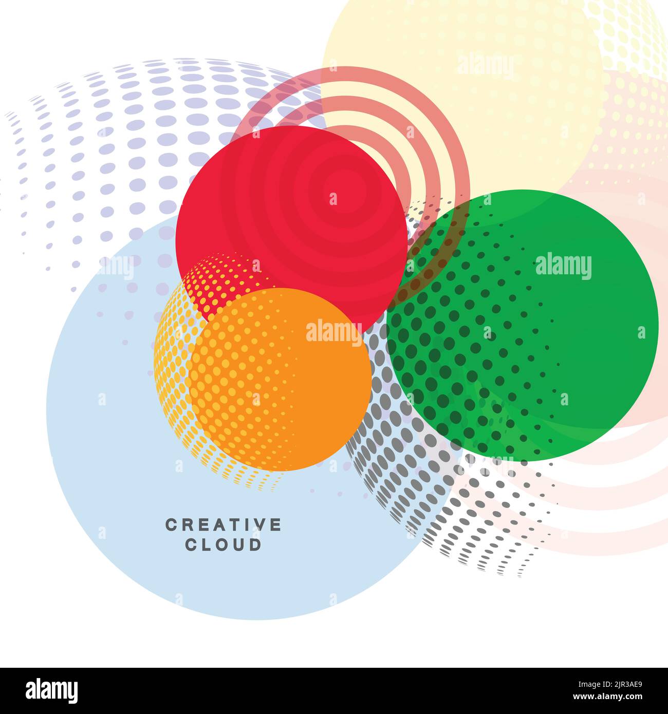 Halftone background concept design Stock Vector Images - Alamy