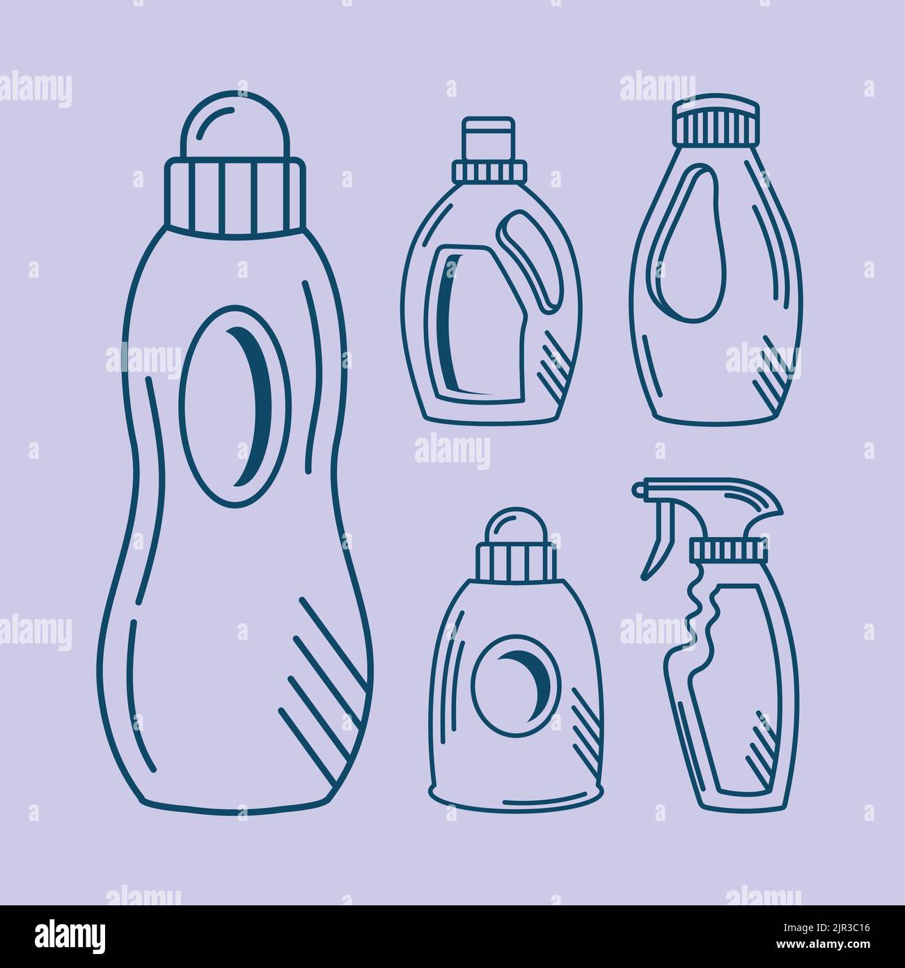 five laundry service icons Stock Vector Image & Art - Alamy