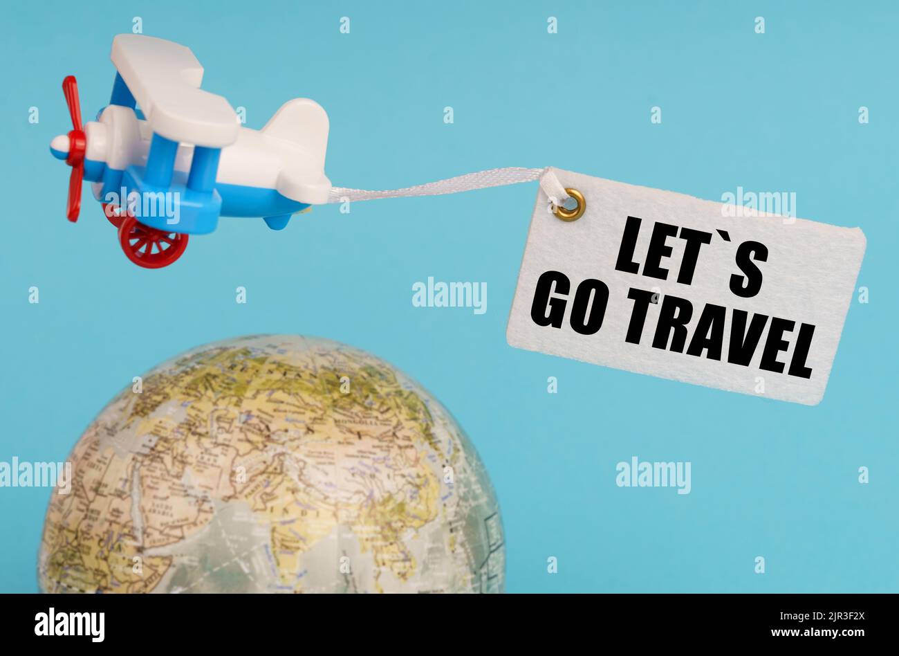 Just Go Travel World: vector de stock (libre de regalías