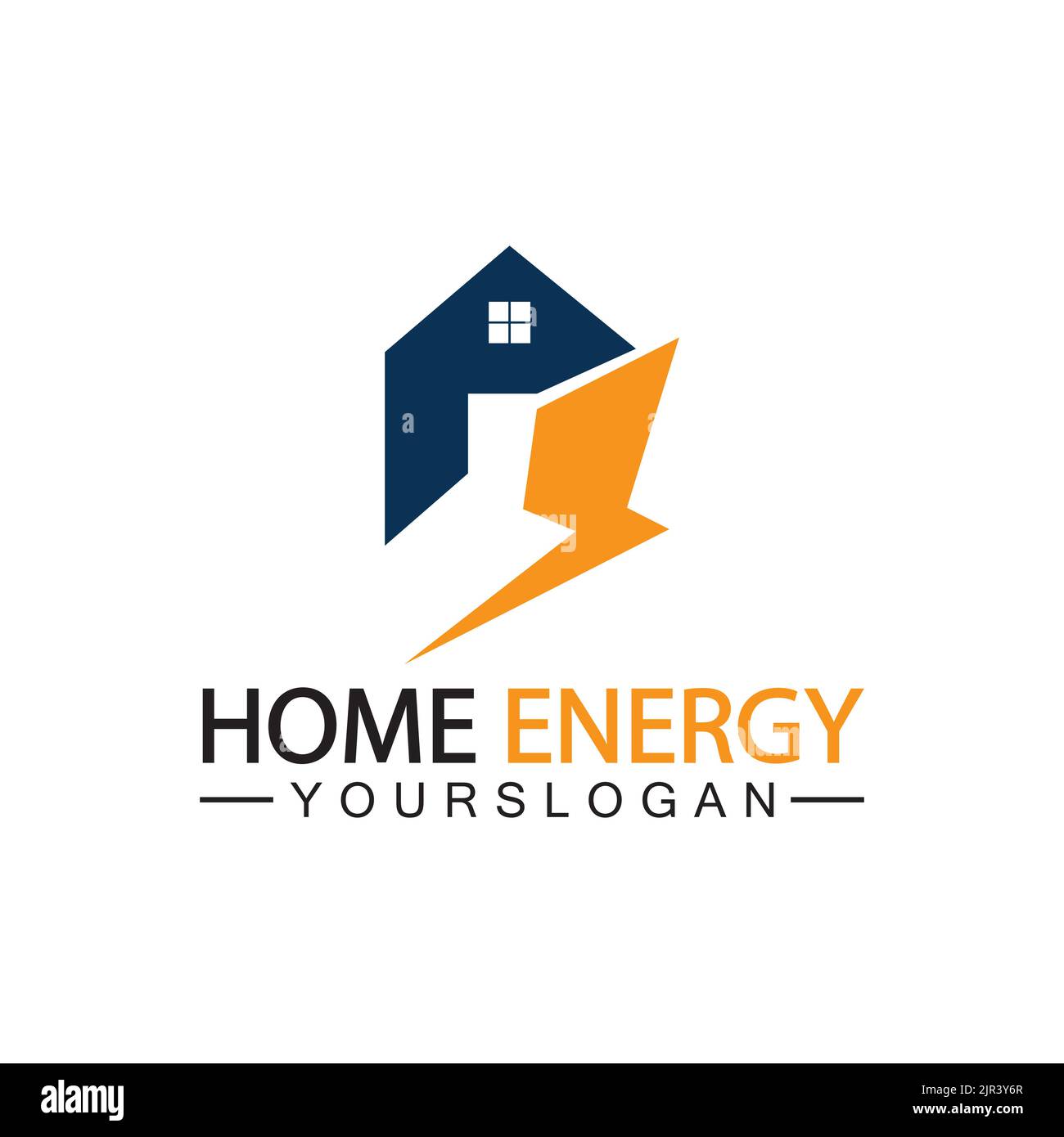 Home Power Energy Logo Vector Icon Symbol Design Illustration Stock ...