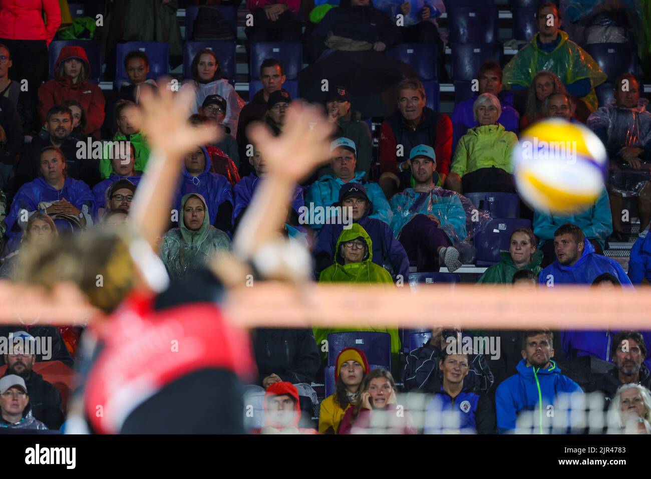 Munich, Germany. 20th Aug, 2022. Volleyball/Beach European