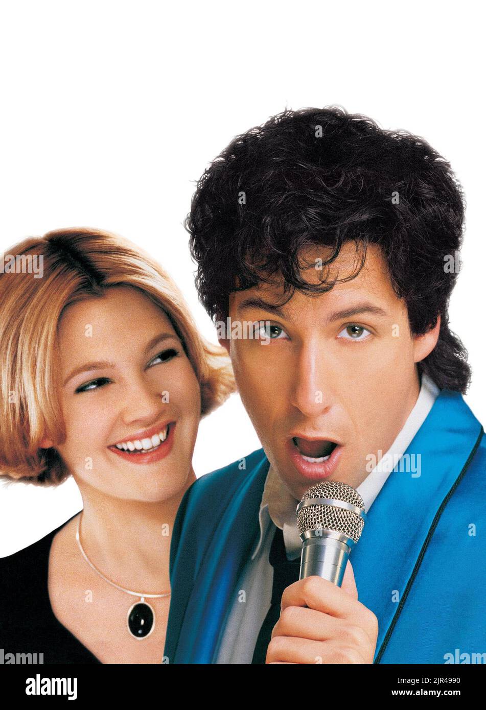 ADAM SANDLER and DREW BARRYMORE in THE WEDDING SINGER (1998), directed