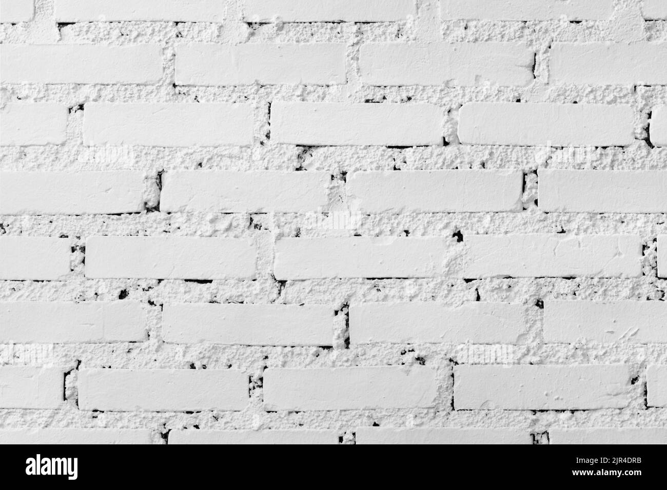 White grunge brick wall background Stock Photo - Alamy