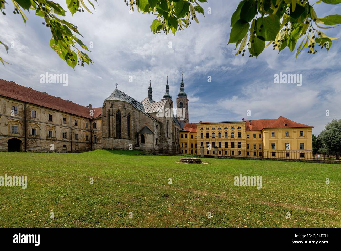 Premonstratensian Monastery Teplá (Tepl) near spa town Mariánské Lázně - Region Karlovy Vary - Czech Republic - Stock Image