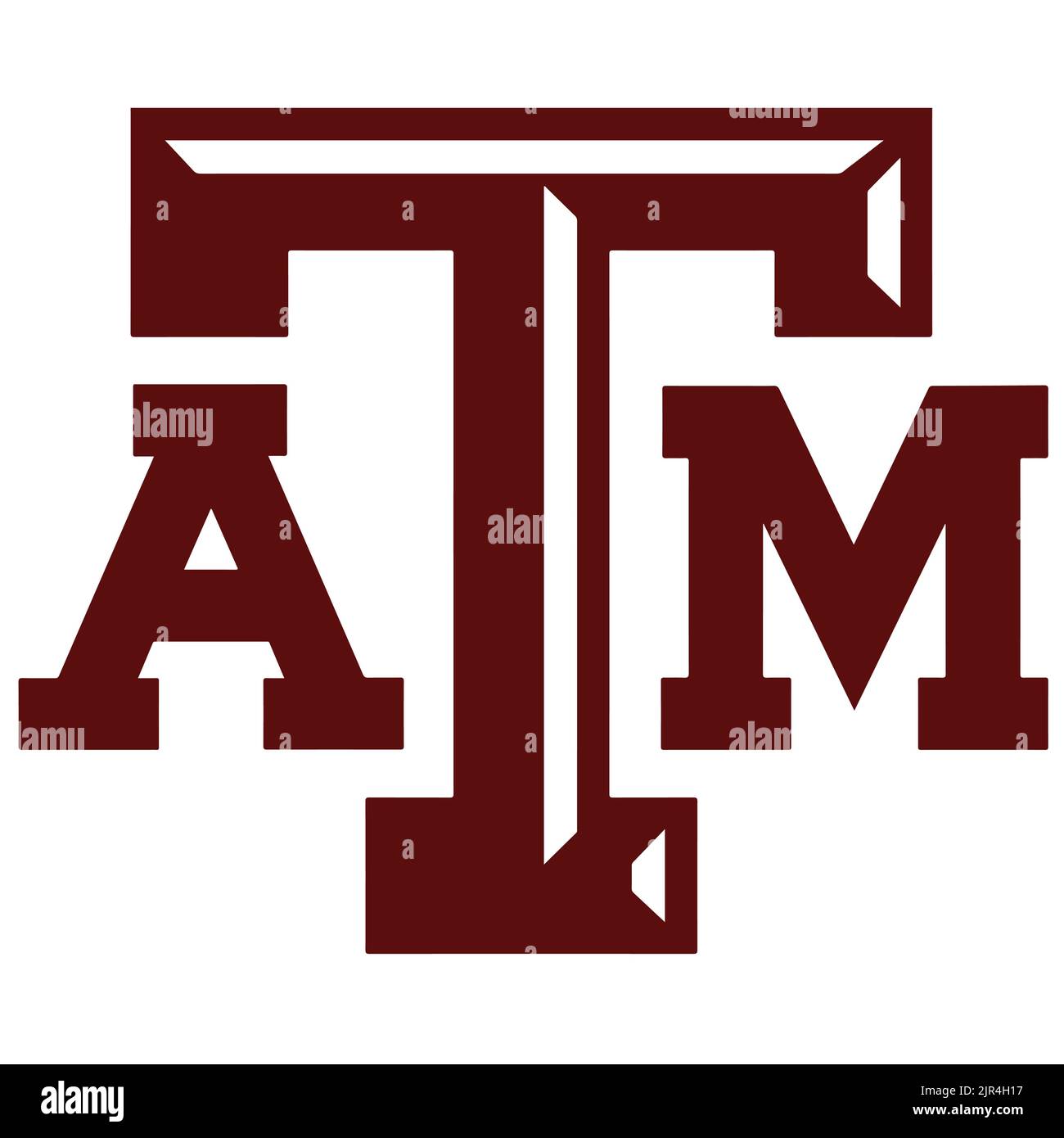 Seal and Logo of University of AM Texas Stock Vector