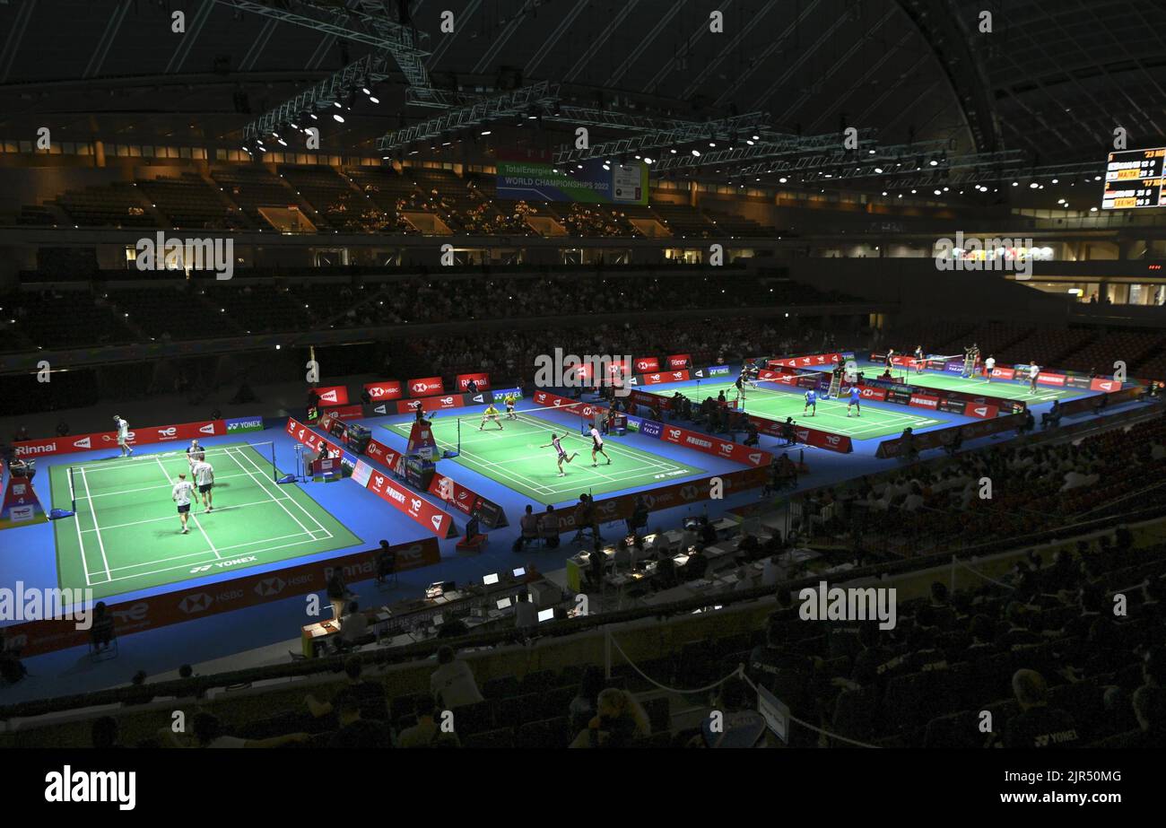 The world badminton championships opens in Tokyo on Aug. 22, 2022, with ...