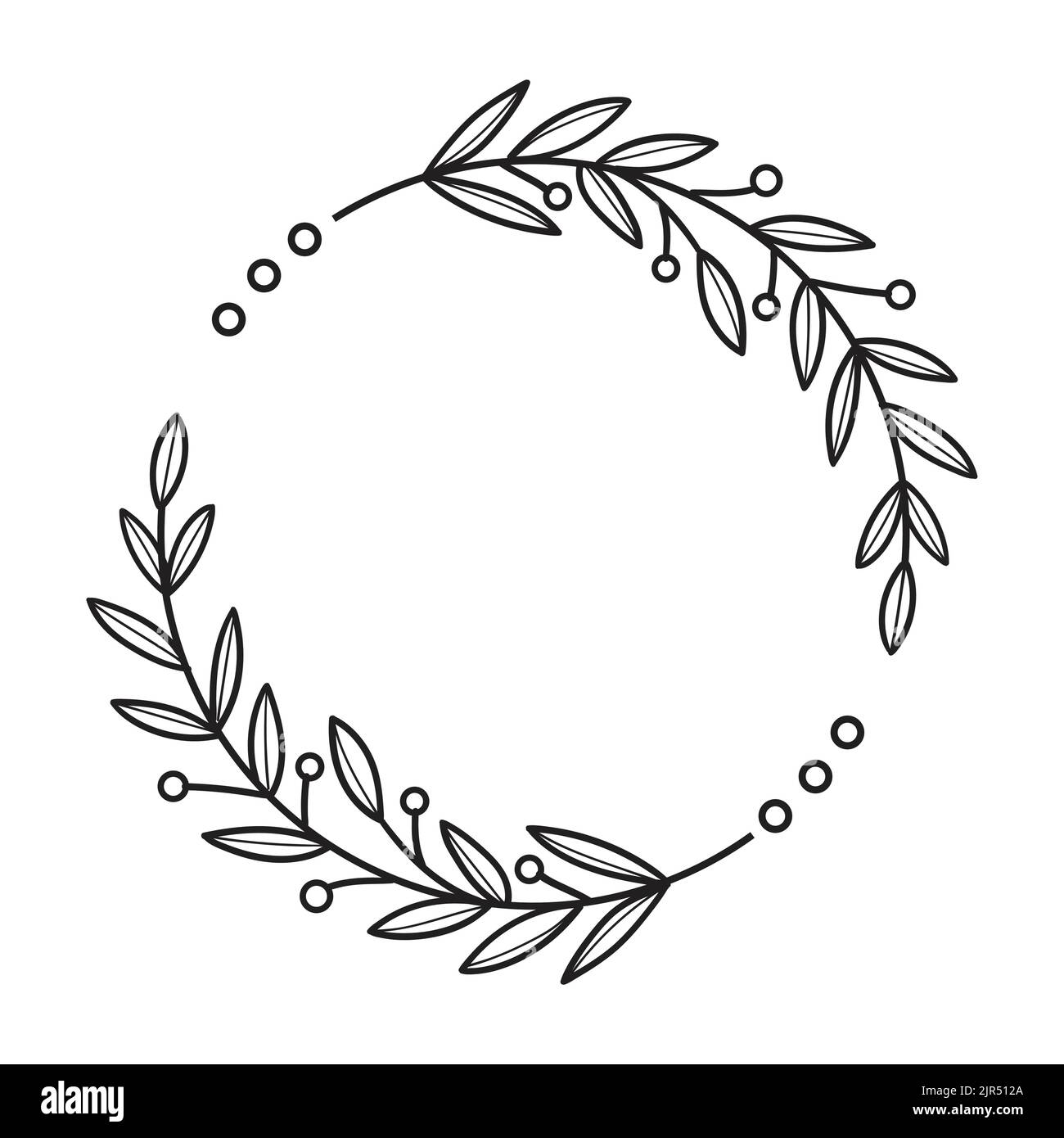 Victory wreath Black and White Stock Photos & Images Alamy